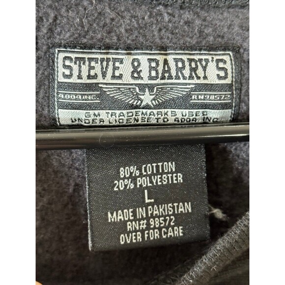 Vintage Steve &‎ Barry’s Chevrolet Racing Crewneck Sweater Sweatshirt Large L - Picture 5 of 8